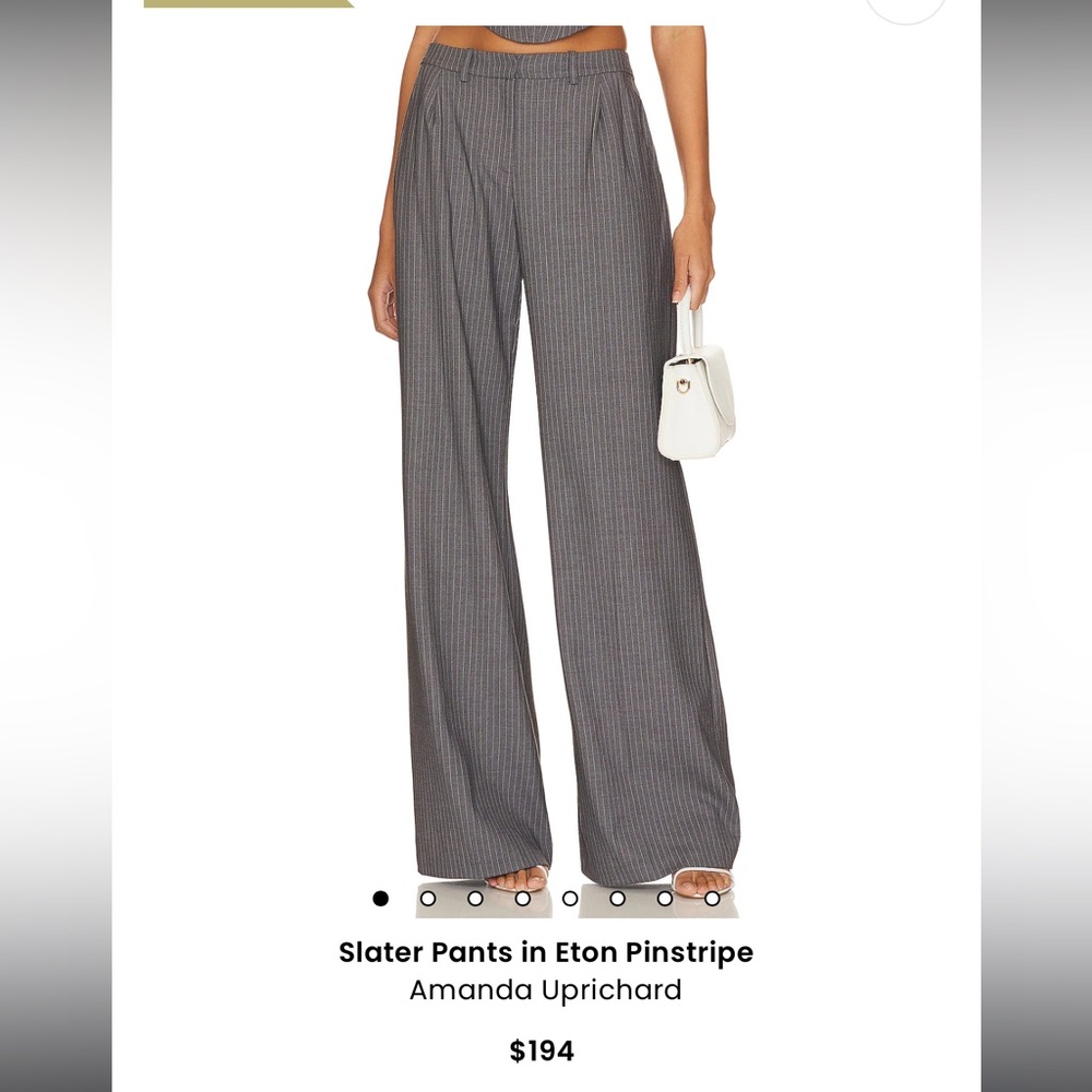 Amanda Uprichard grey pants